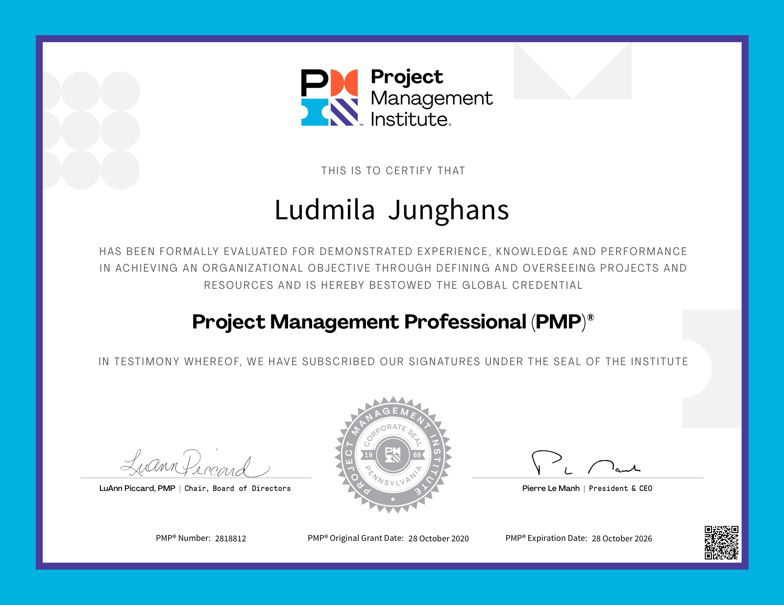 PMP® – Project Management Professional